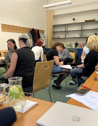 Workshop komunikace pro učitele – skupinová práce