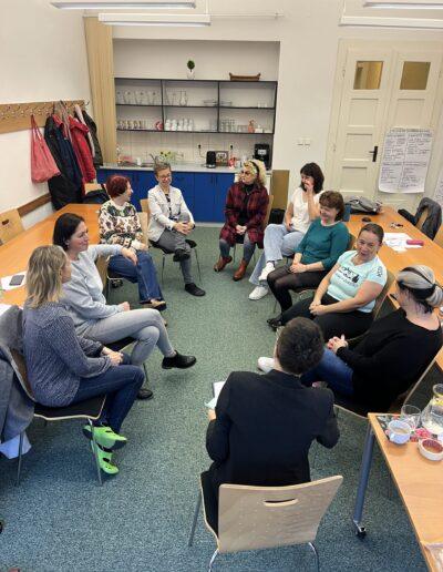 Workshop komunikace pro učitele – skupinová práce